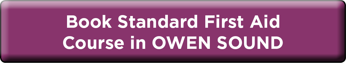 Book Standard First Aid in Owen Sound NOW