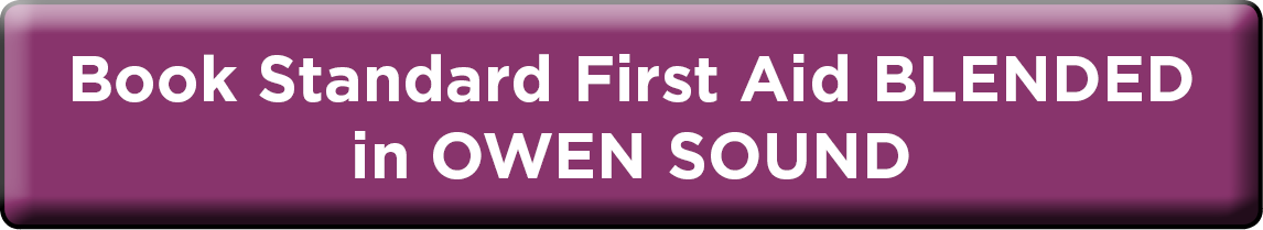 Book Blended Standard First Aid in Owen Sound NOW